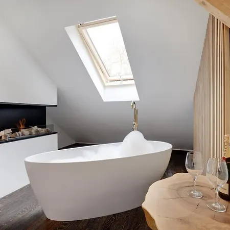 Apartament Heaven - Walentynkowy Wystroj 115 M2 - Kominek Oraz Wanna W Sypialni , Parking Katowice