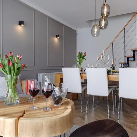 Luxury Heaven Apartment - 116 M2 Fireplace 3 Bedroom - Free Parking * Katoviçe
